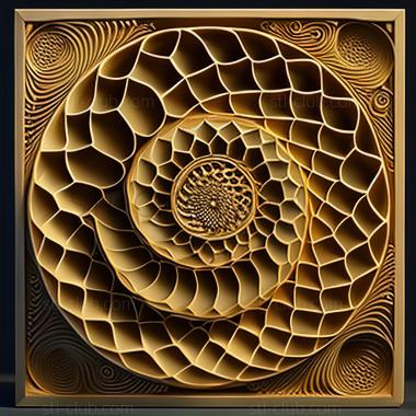 3D model st golden ratio (STL)